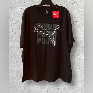 NWT Puma Men’s Hi Def Cat Logo Tee Shirt